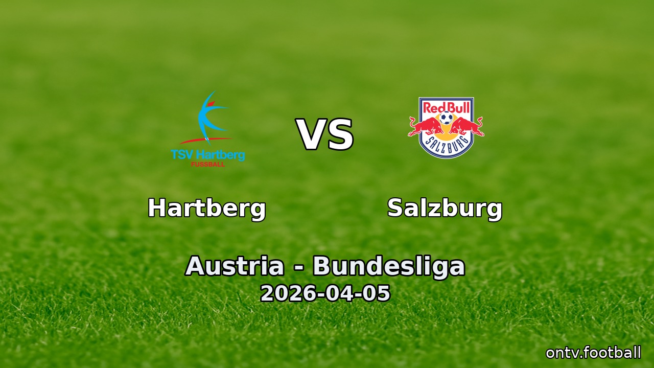 Hartberg vs Salzburg