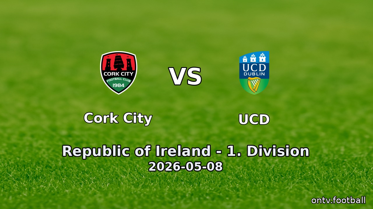 Cork City vs UCD