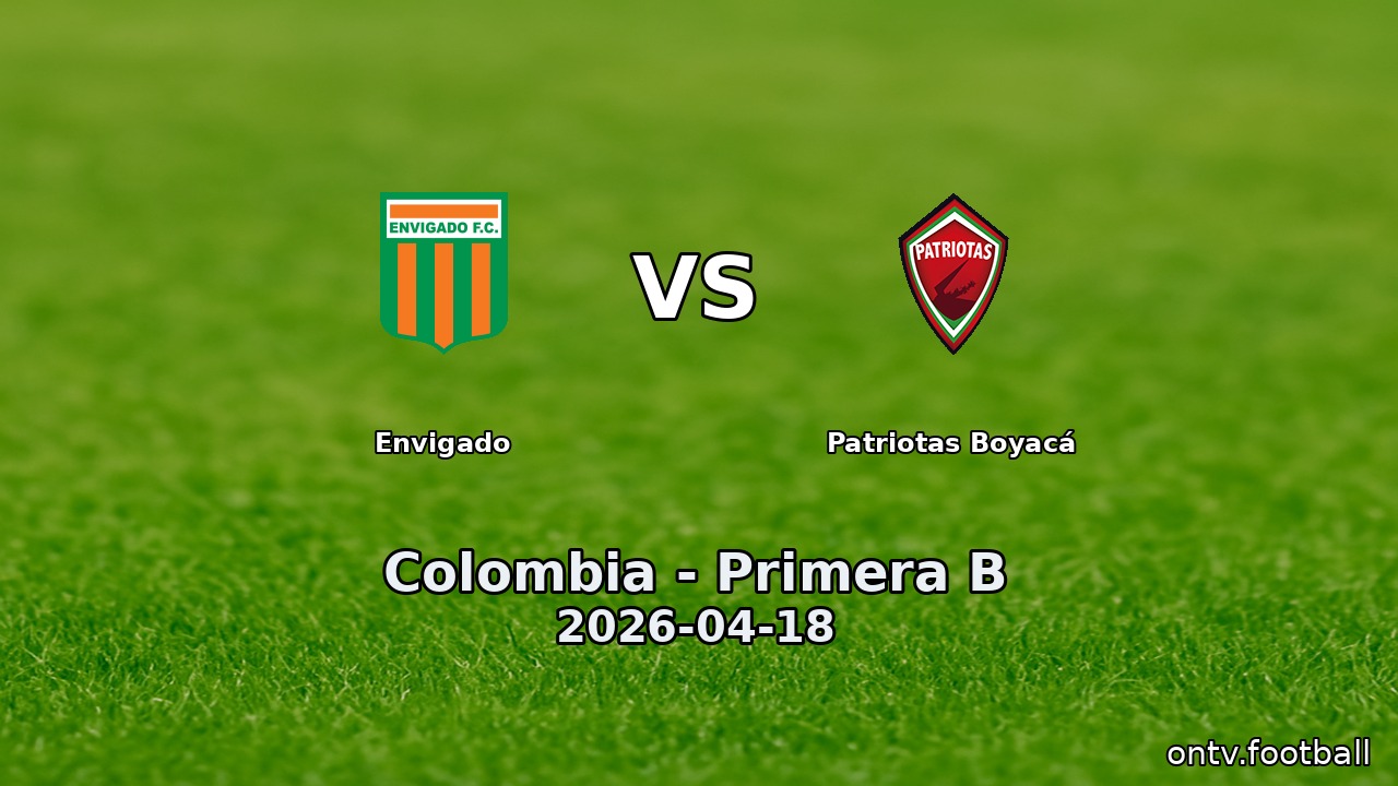 Envigado vs Patriotas Boyacá