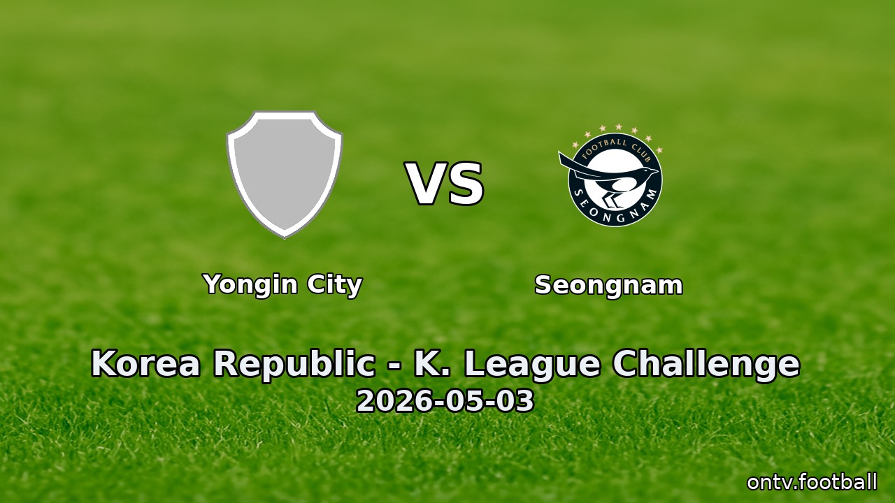 Yongin City vs Seongnam