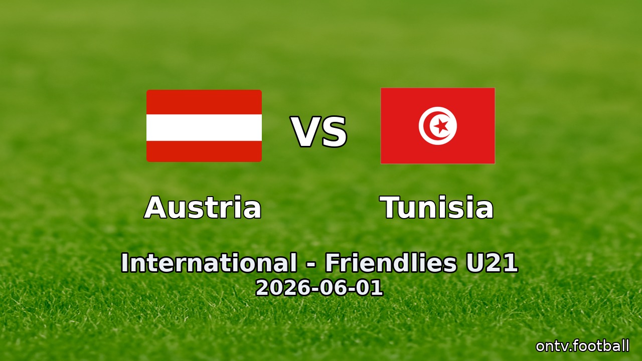 Austria vs Tunisia