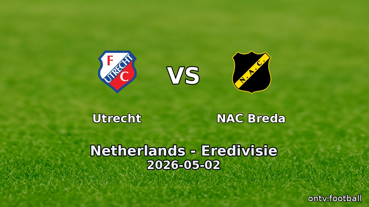 Utrecht vs NAC Breda