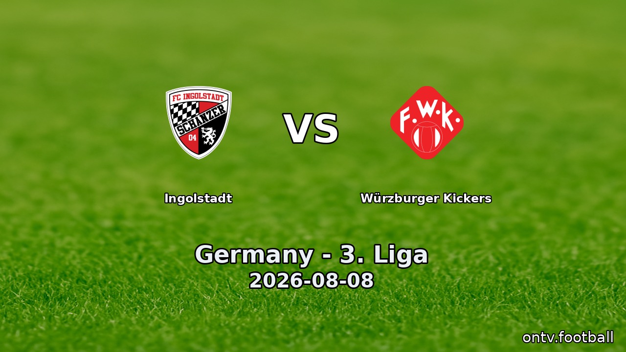 Ingolstadt vs Würzburger Kickers