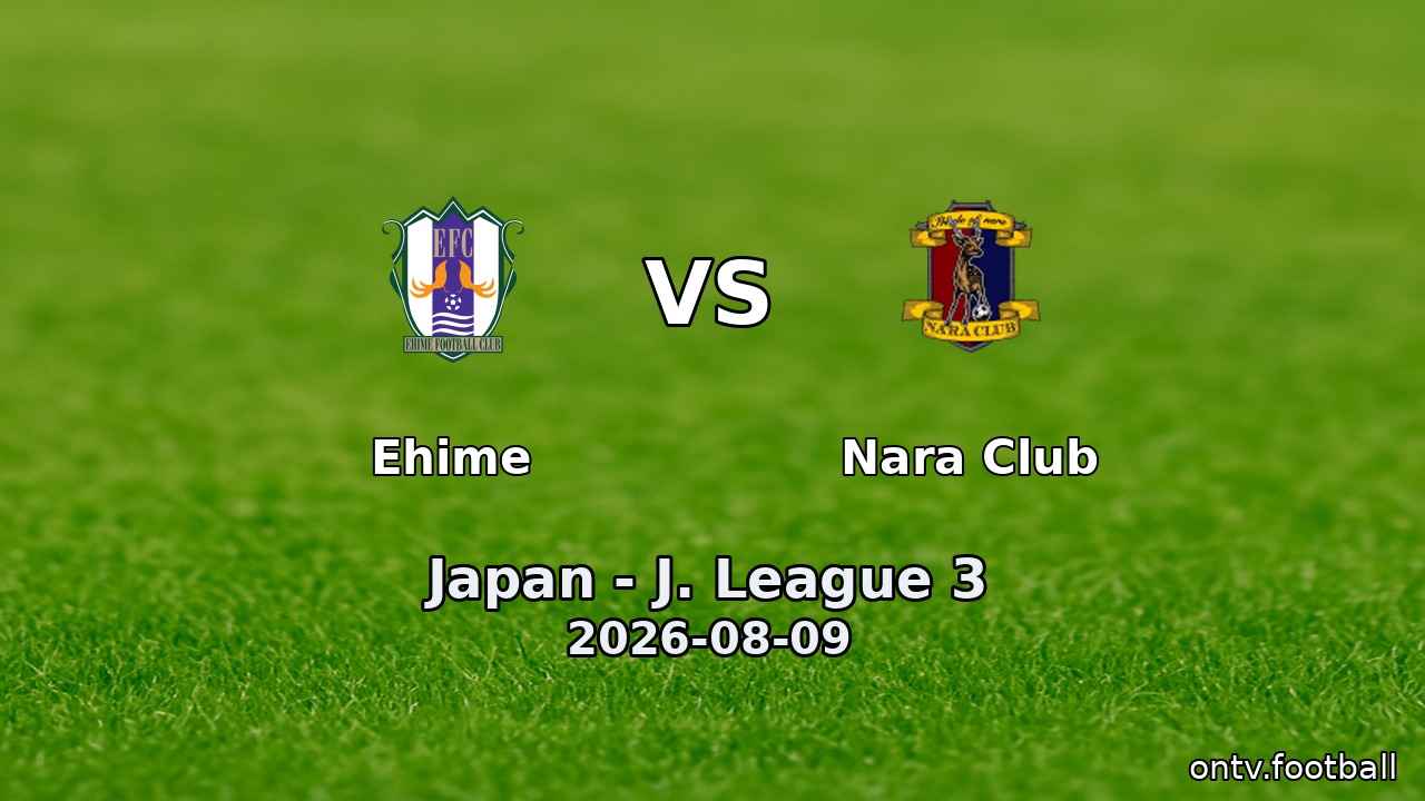 Ehime vs Nara Club