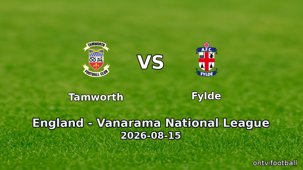 Tamworth vs Fylde