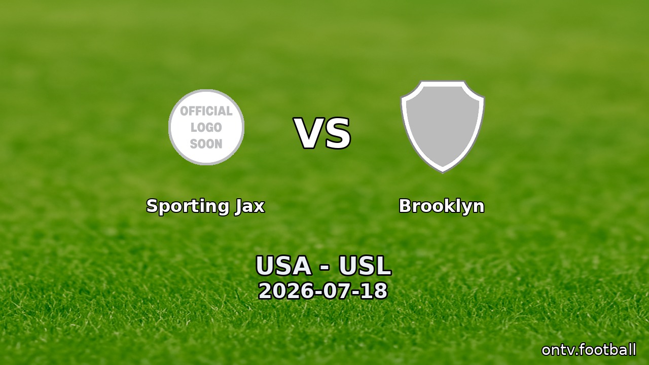 Sporting Jax vs Brooklyn