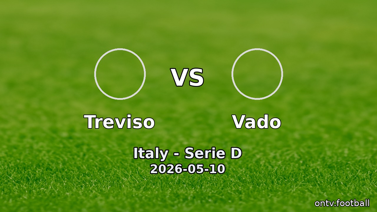 Treviso vs Vado
