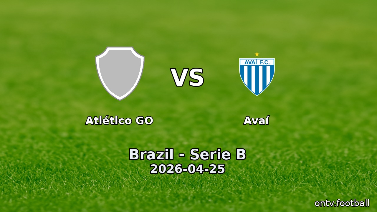 Atlético GO vs Avaí