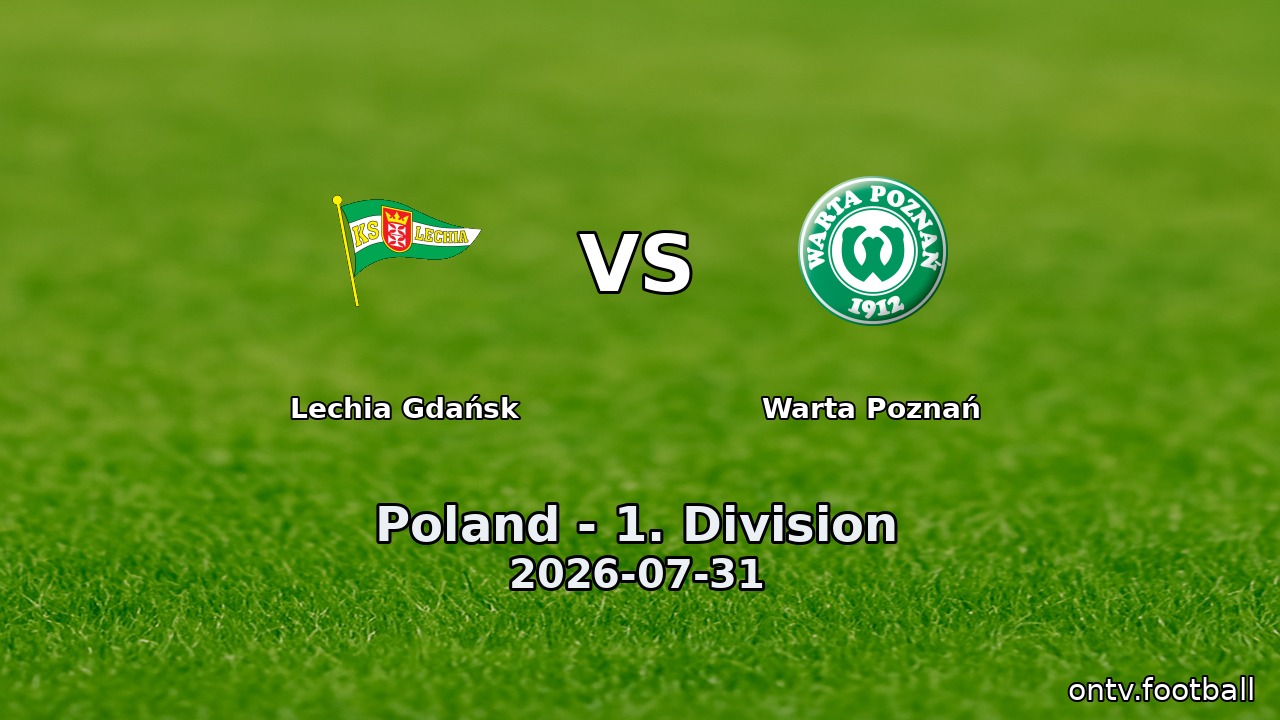 Lechia Gdańsk vs Warta Poznań