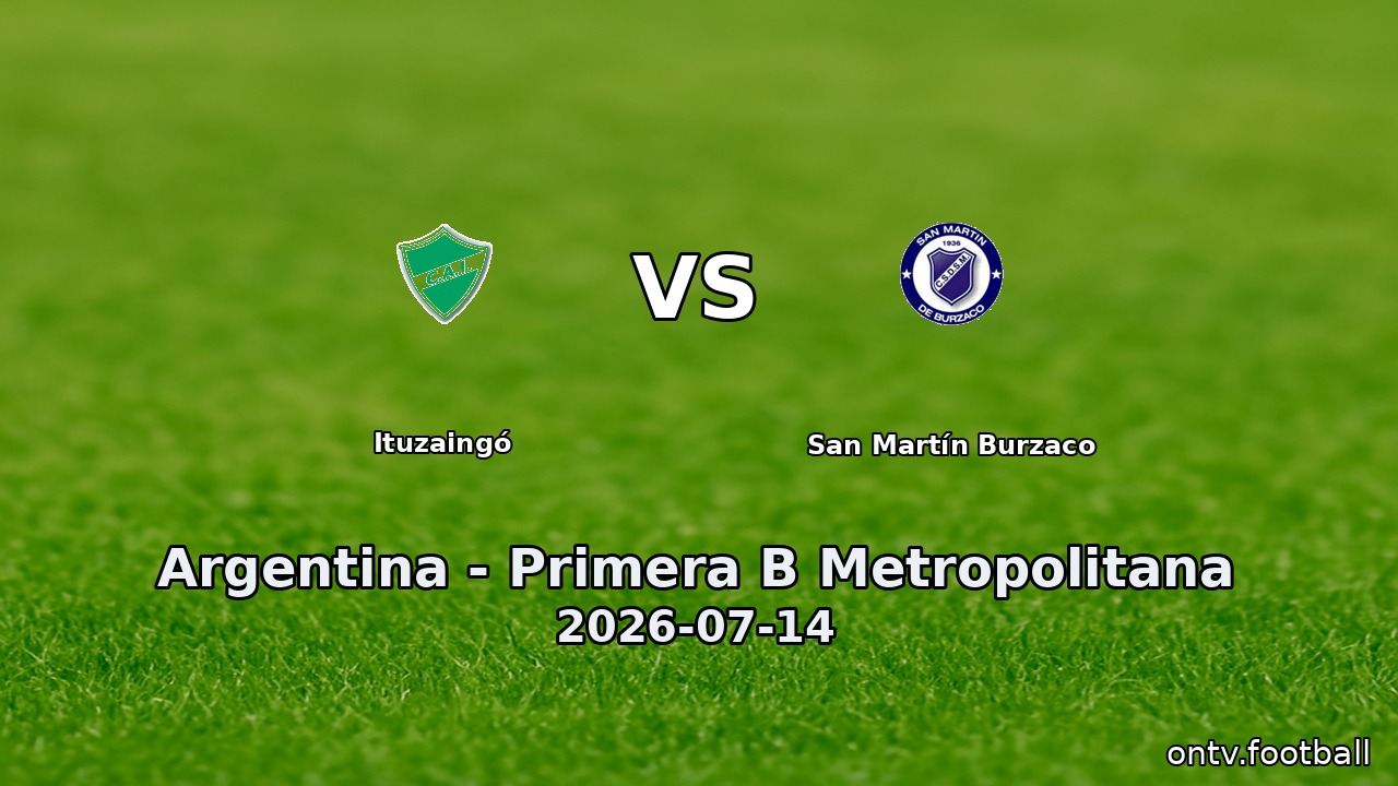 Ituzaingó vs San Martín Burzaco