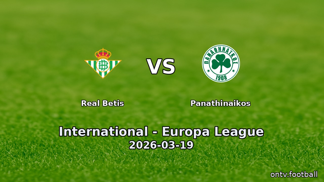 Real Betis vs Panathinaikos