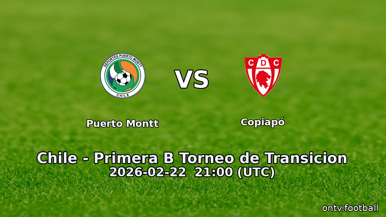 Puerto Montt vs Copiapó