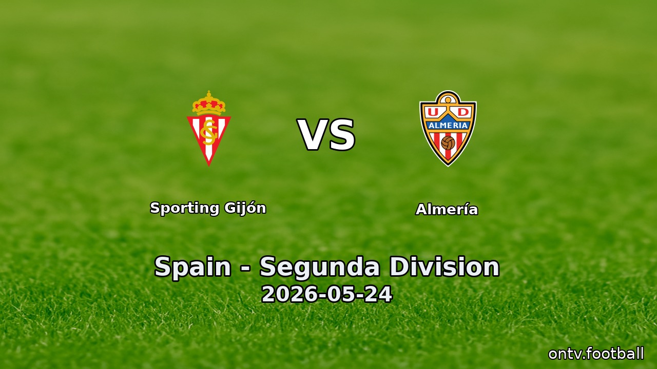 Sporting Gijón vs Almería