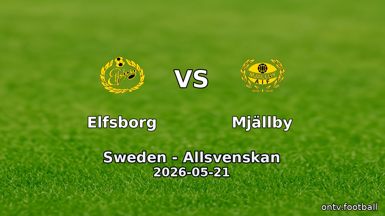 Elfsborg vs Mjällby