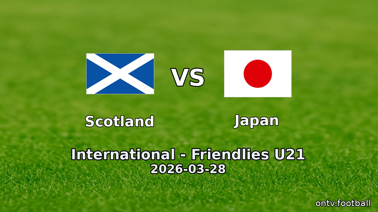 Scotland vs Japan
