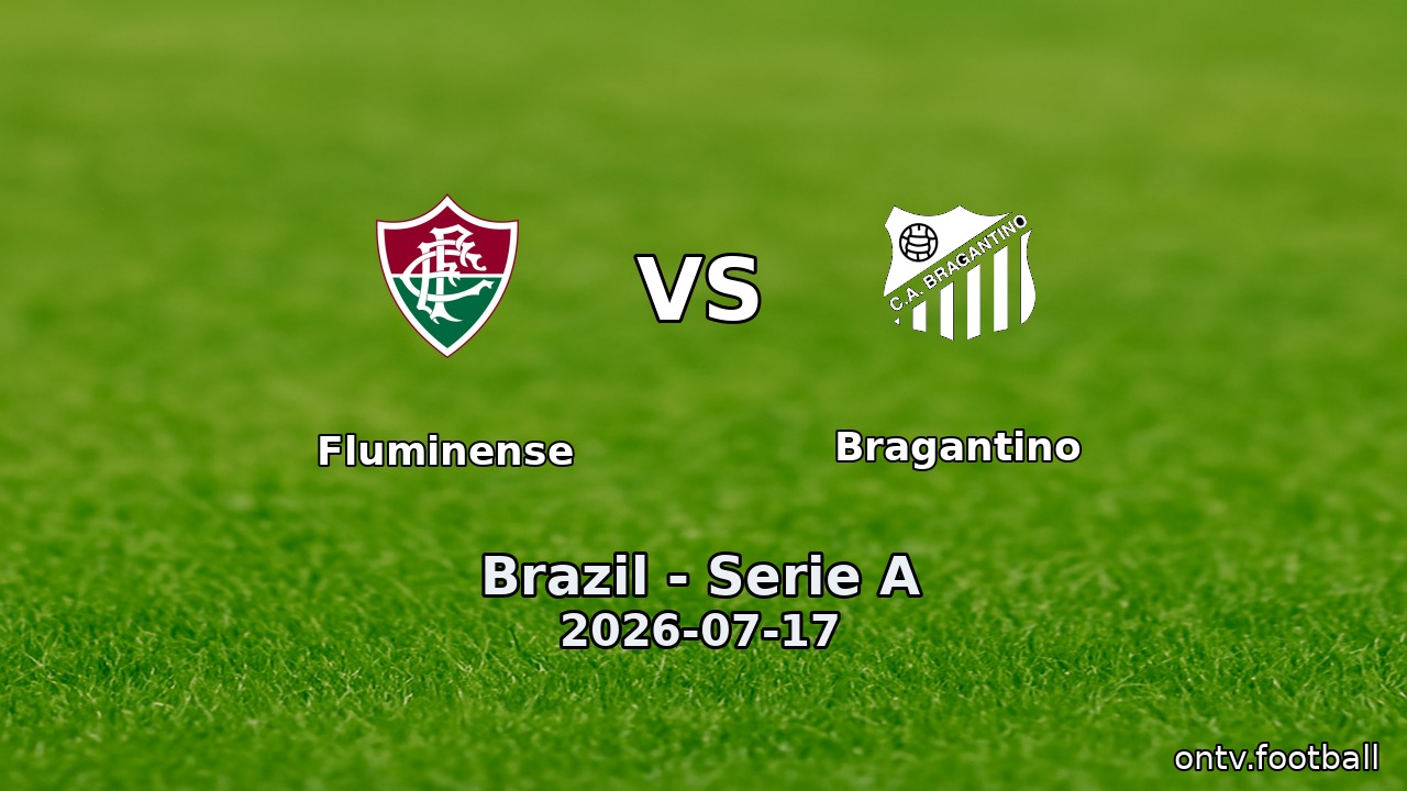 Fluminense vs Bragantino