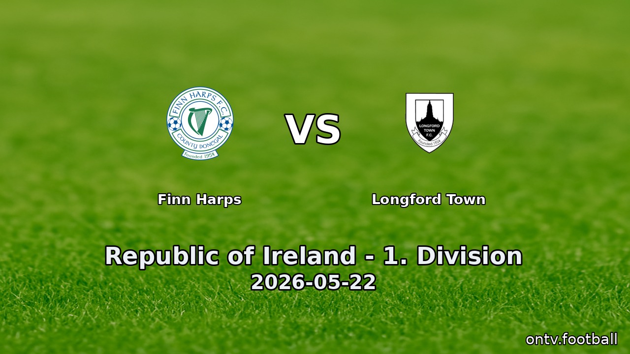 Finn Harps vs Longford Town