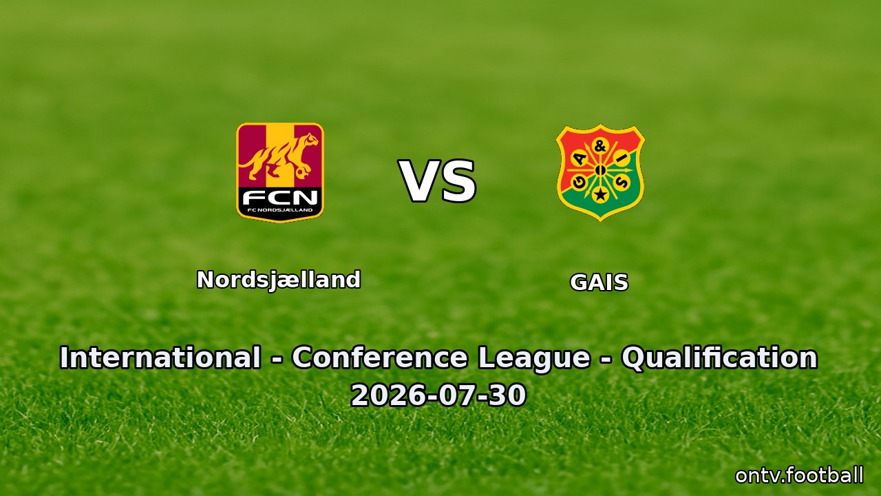 Nordsjælland vs GAIS