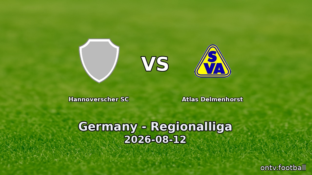 Hannoverscher SC vs Atlas Delmenhorst