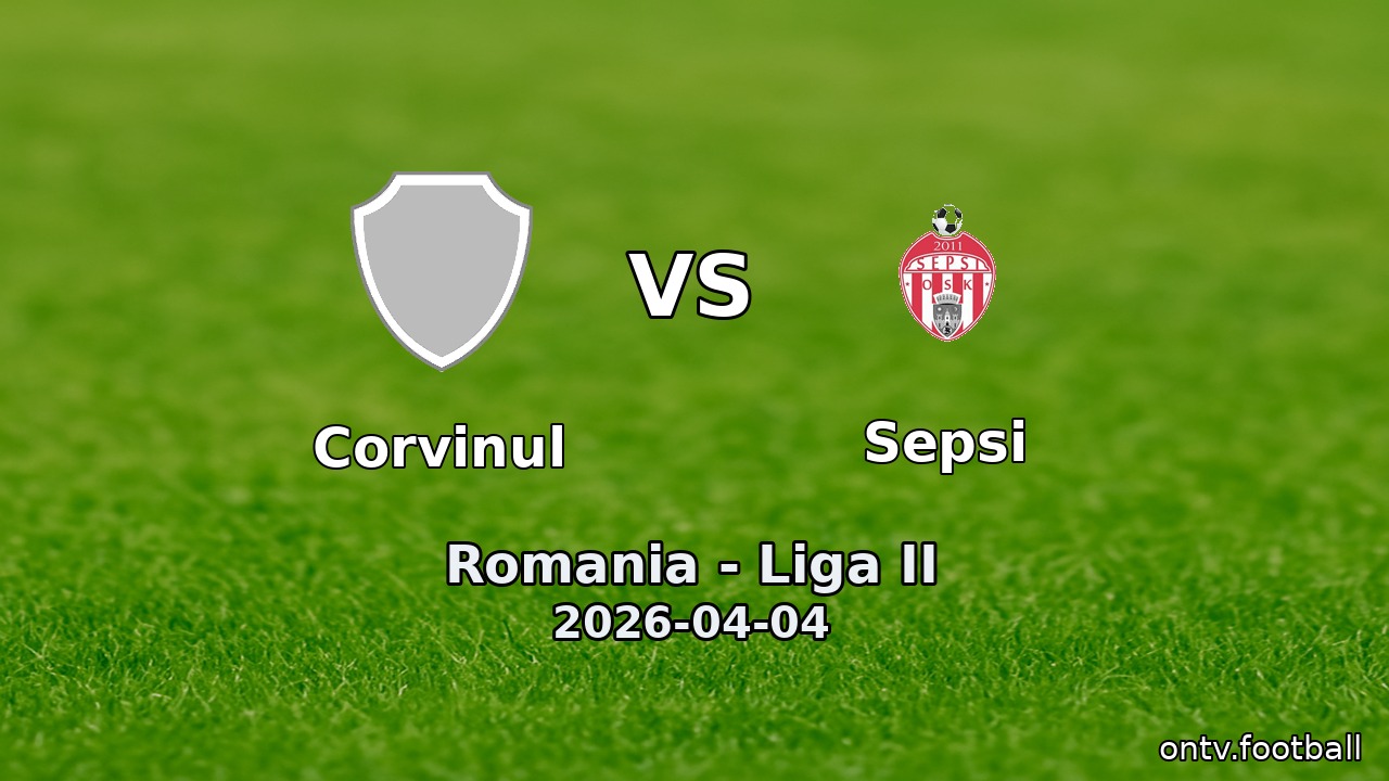Corvinul vs Sepsi
