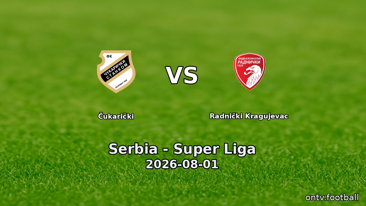 Čukarički vs Radnički Kragujevac