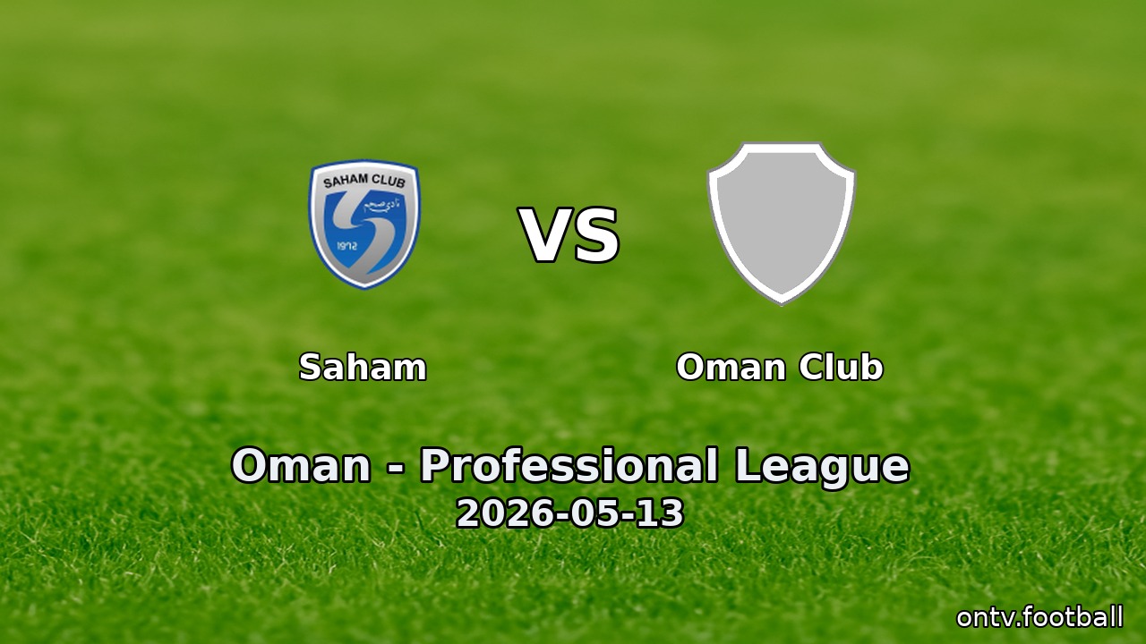 Saham vs Oman Club