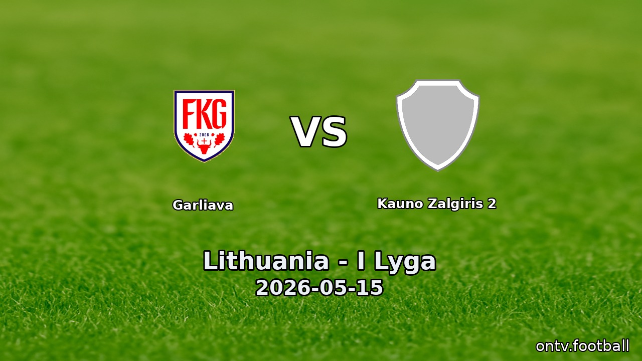 Garliava vs Kauno Zalgiris 2