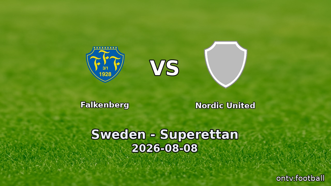 Falkenberg vs Nordic United
