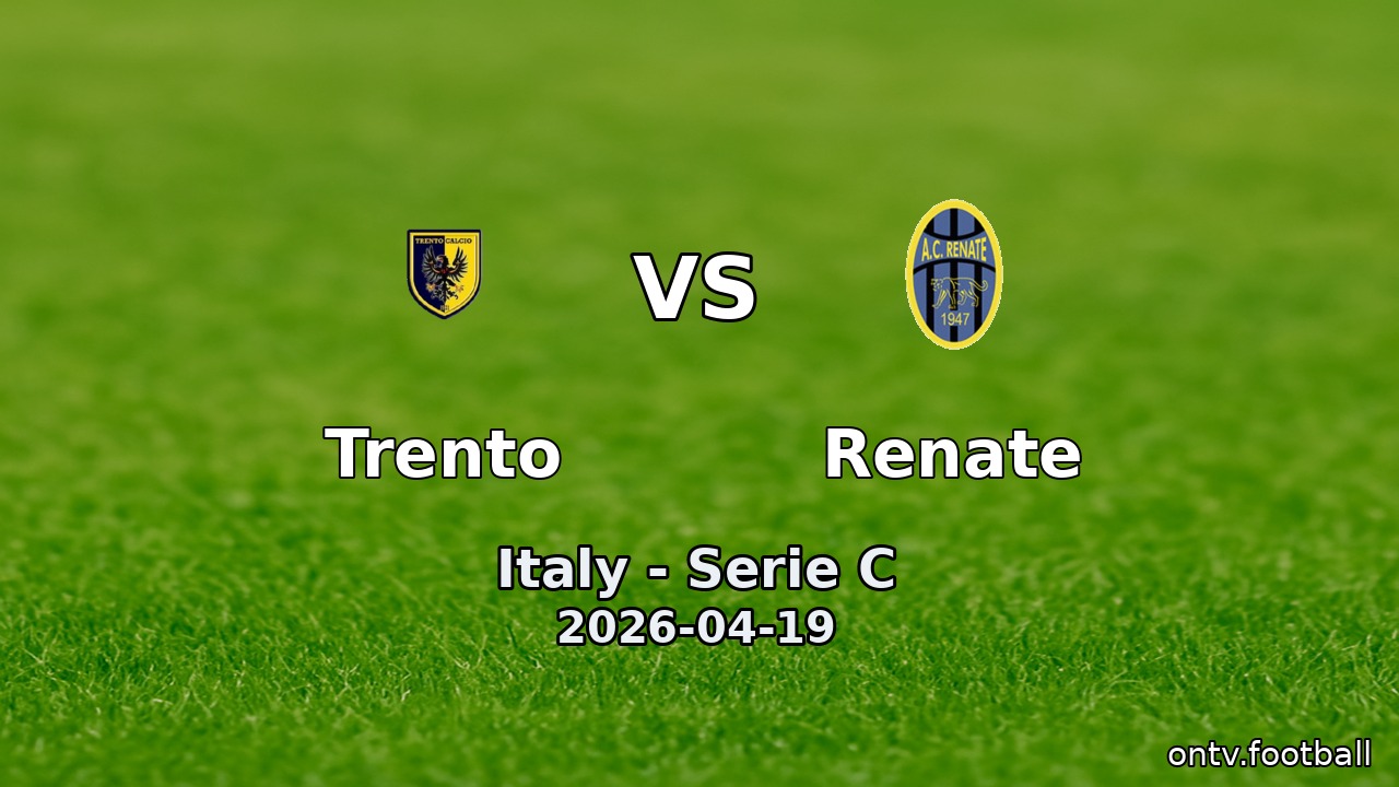Trento vs Renate