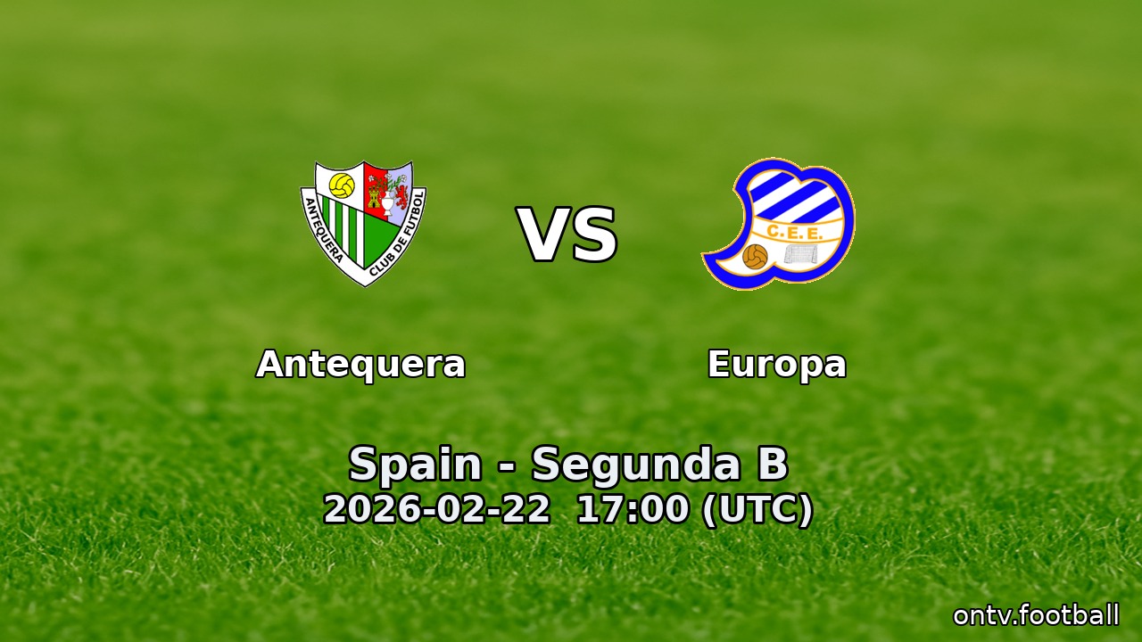 Antequera vs Europa