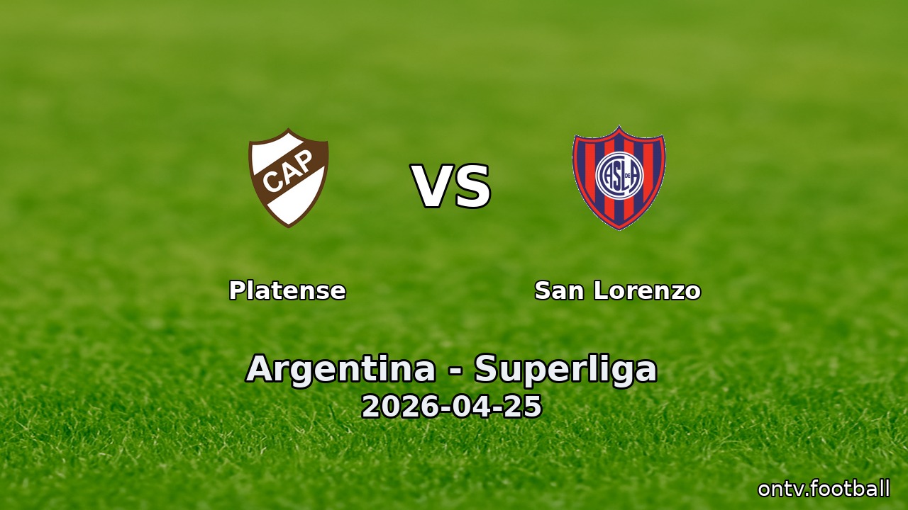 Platense vs San Lorenzo