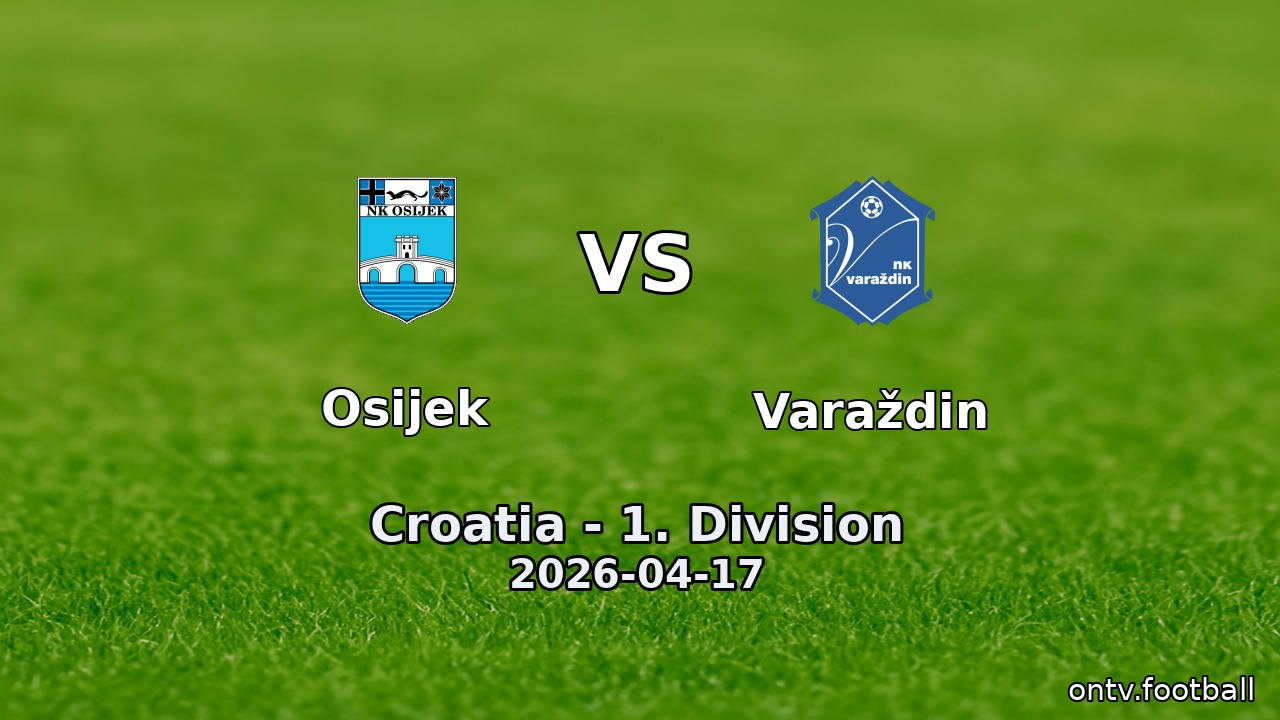 Osijek vs Varaždin