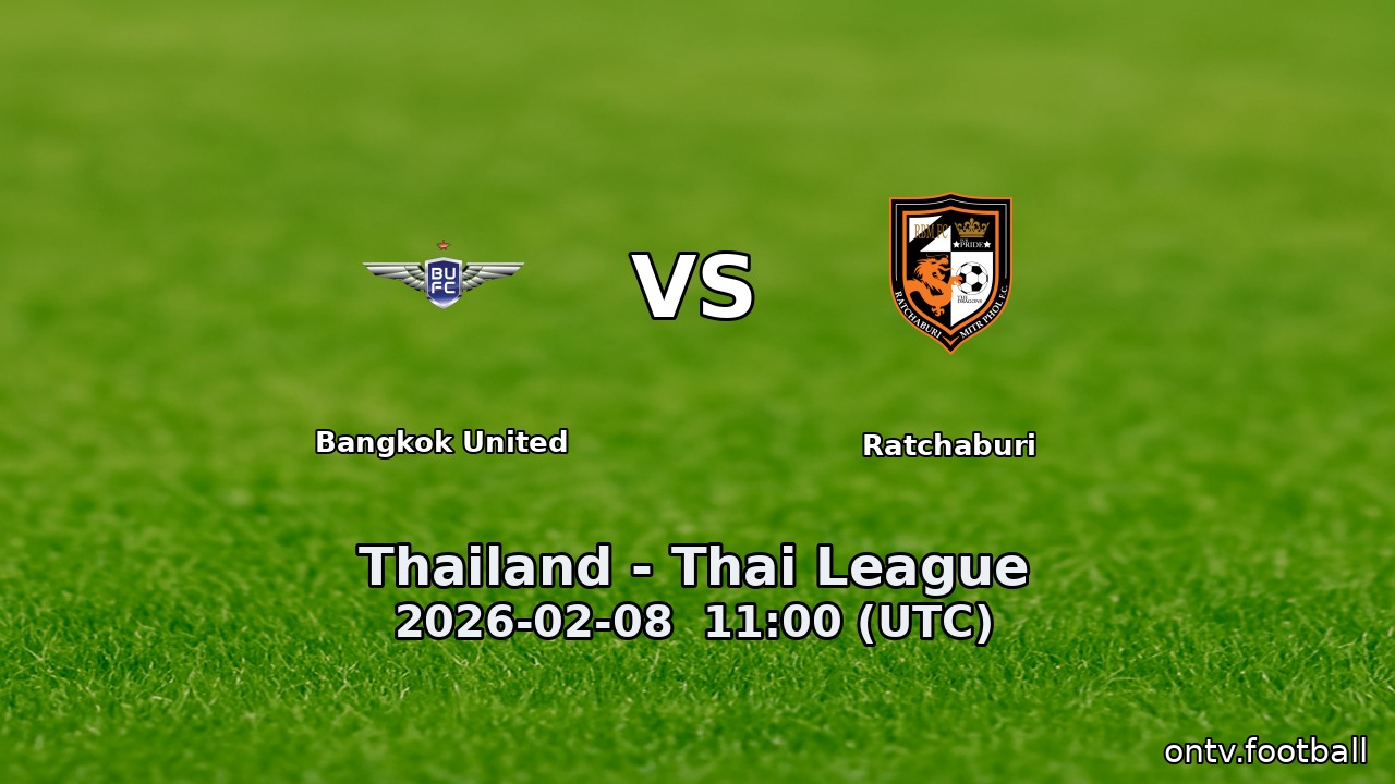 Bangkok United vs Ratchaburi