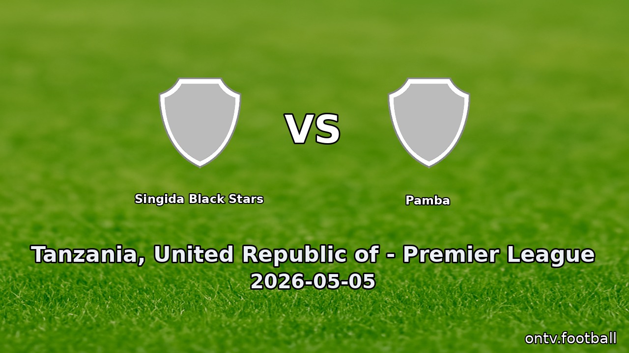 Singida Black Stars vs Pamba