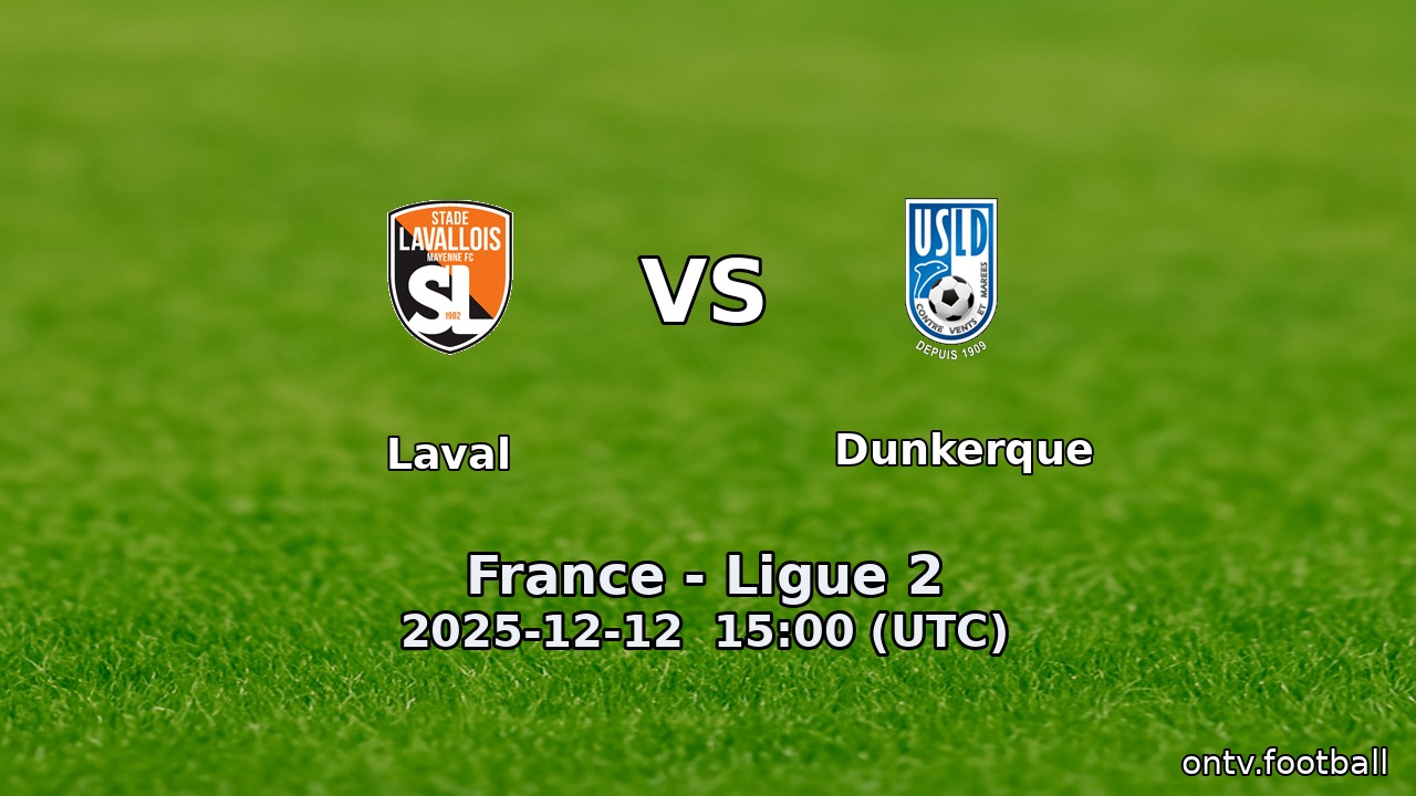 Laval vs Dunkerque