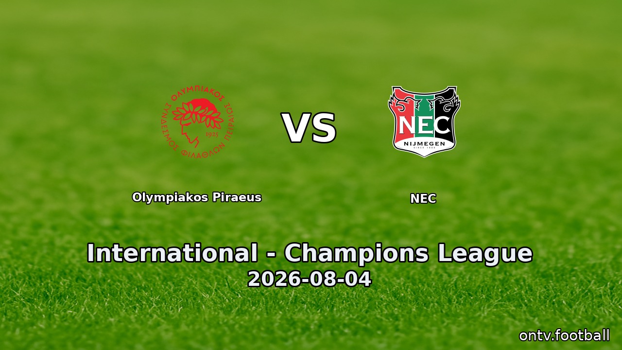 Olympiakos Piraeus vs NEC