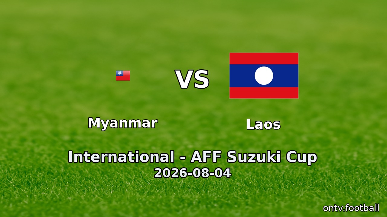 Myanmar vs Laos