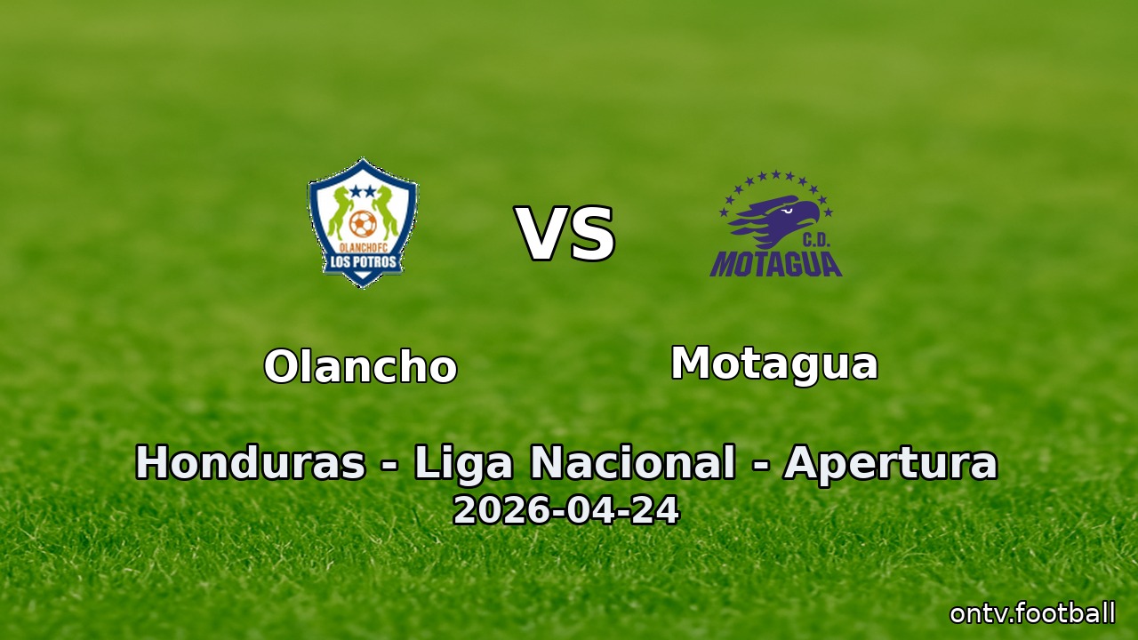 Olancho vs Motagua