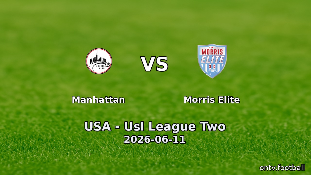 Manhattan vs Morris Elite