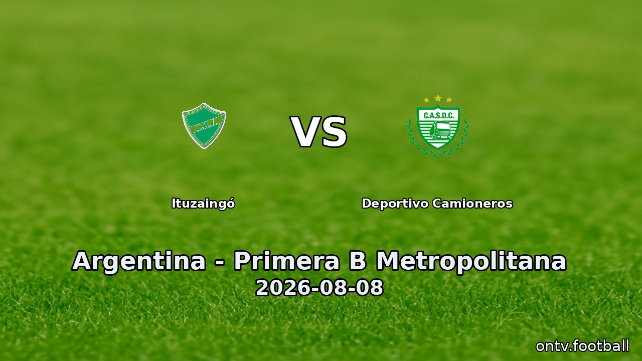 Ituzaingó vs Deportivo Camioneros
