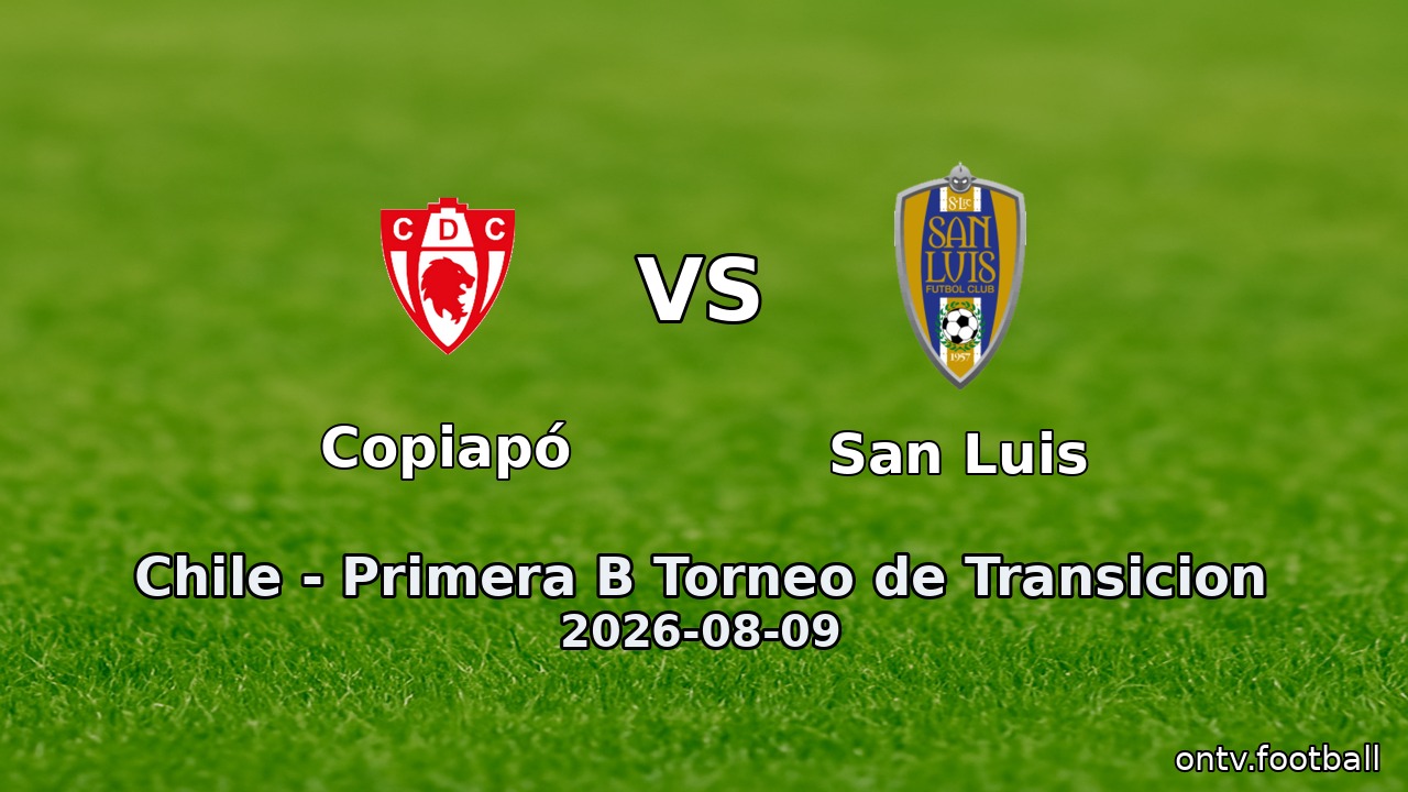 Copiapó vs San Luis