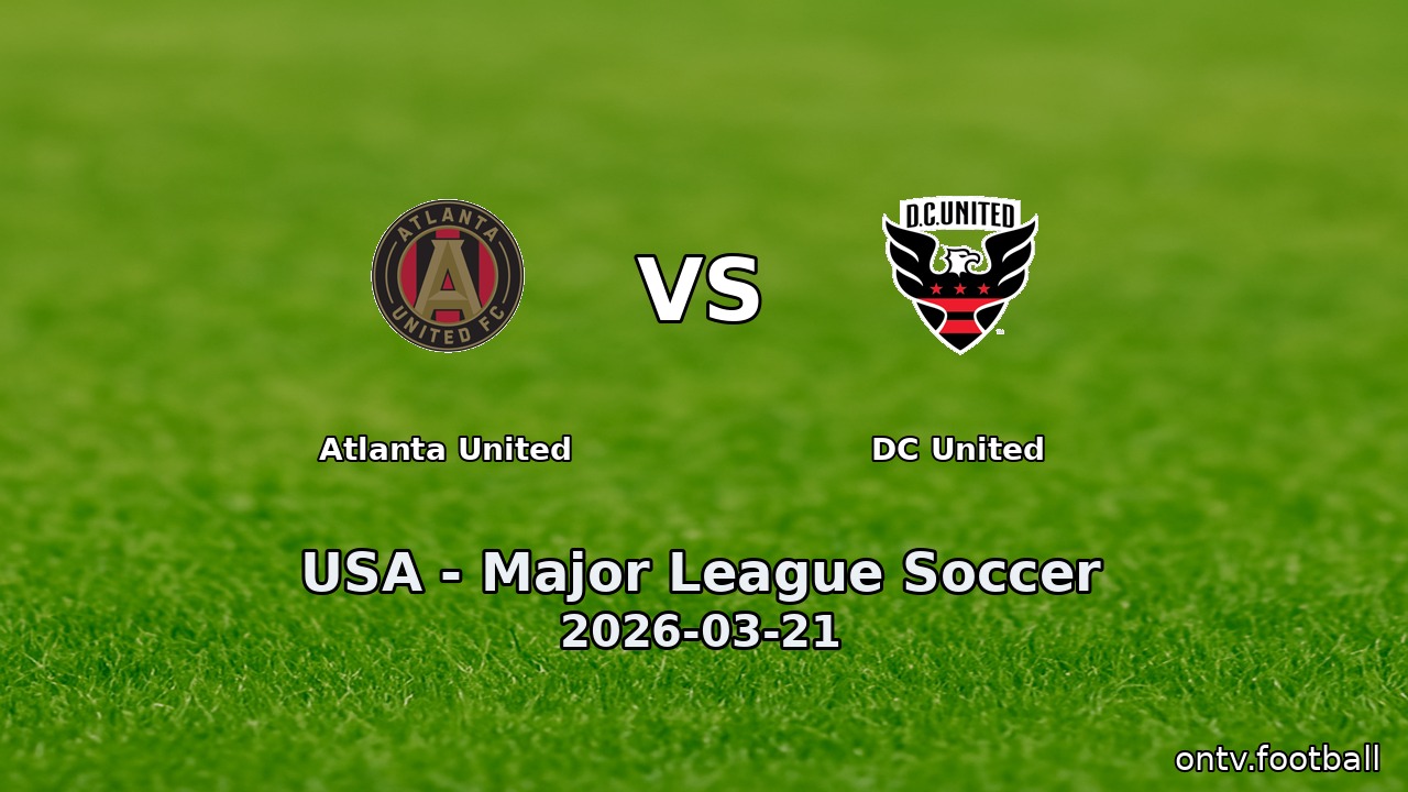 Atlanta United vs DC United
