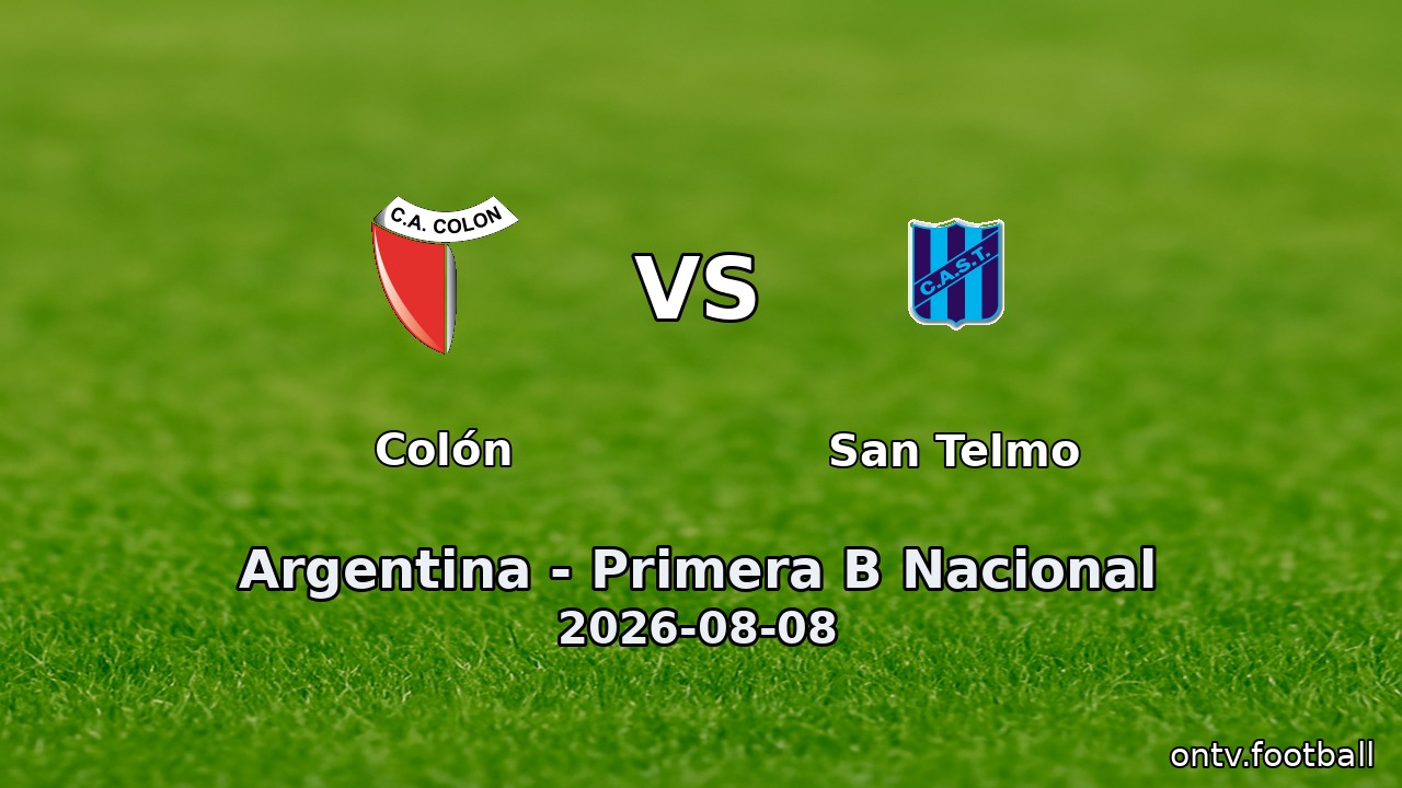 Colón vs San Telmo