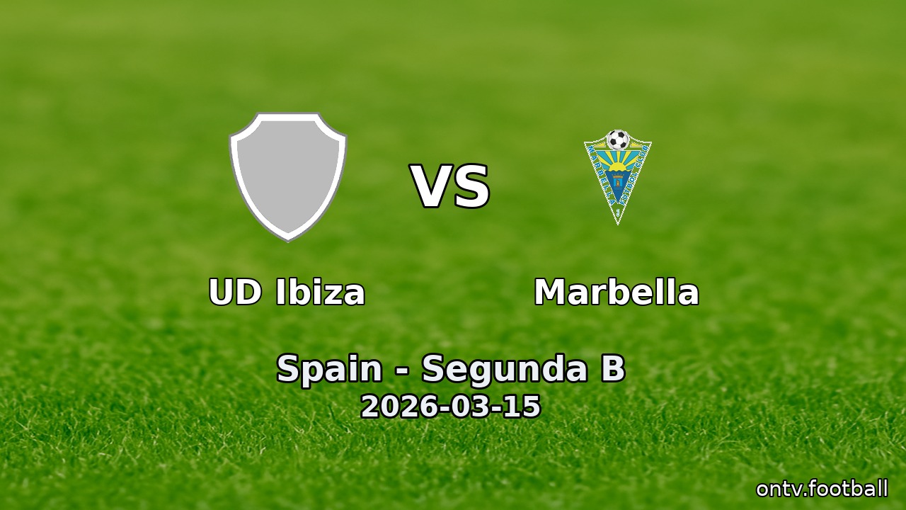 UD Ibiza vs Marbella