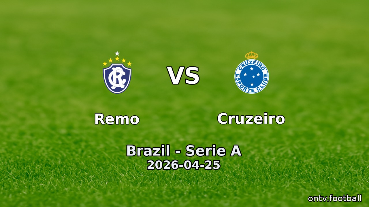 Remo vs Cruzeiro