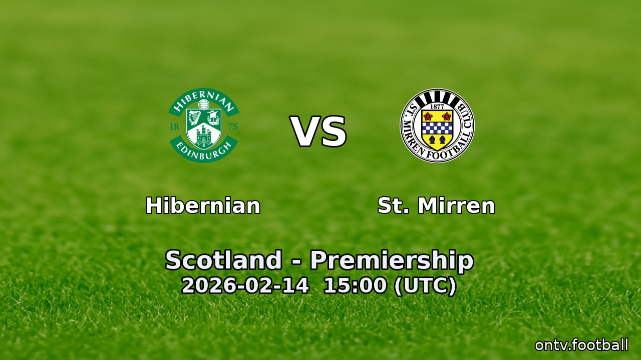 Hibernian vs St. Mirren