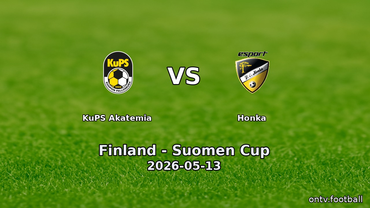 KuPS Akatemia vs Honka