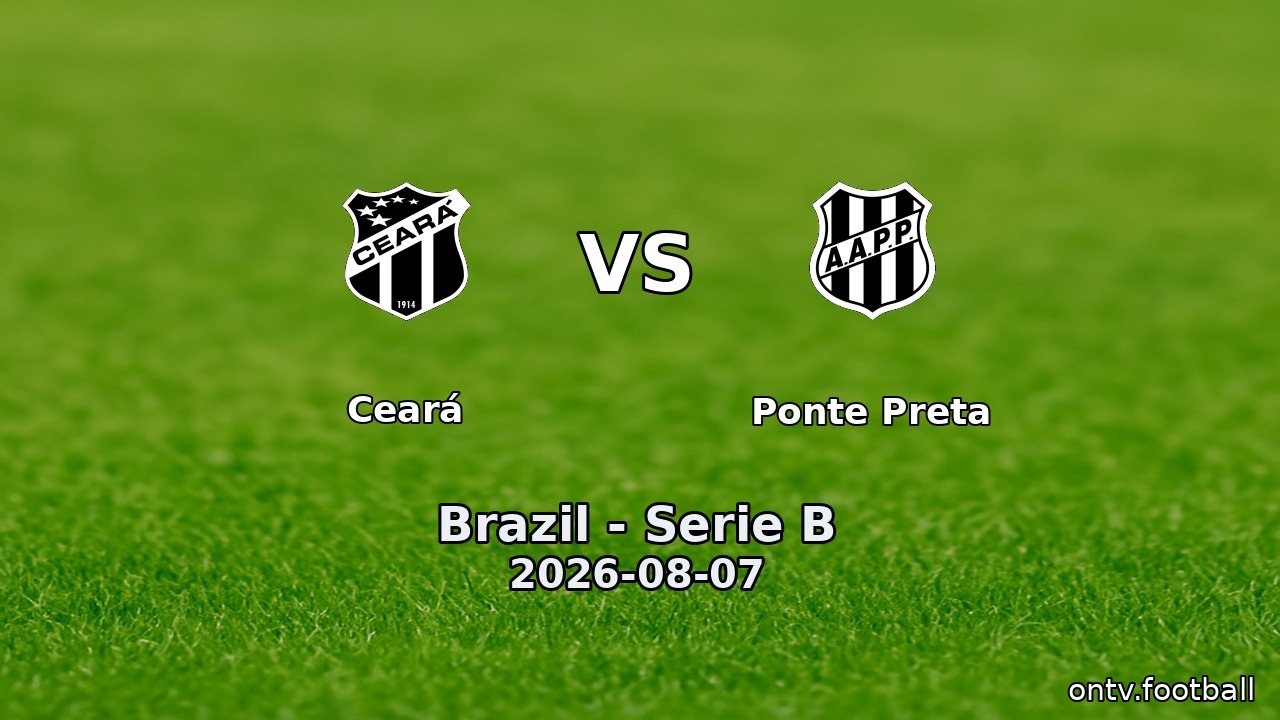Ceará vs Ponte Preta