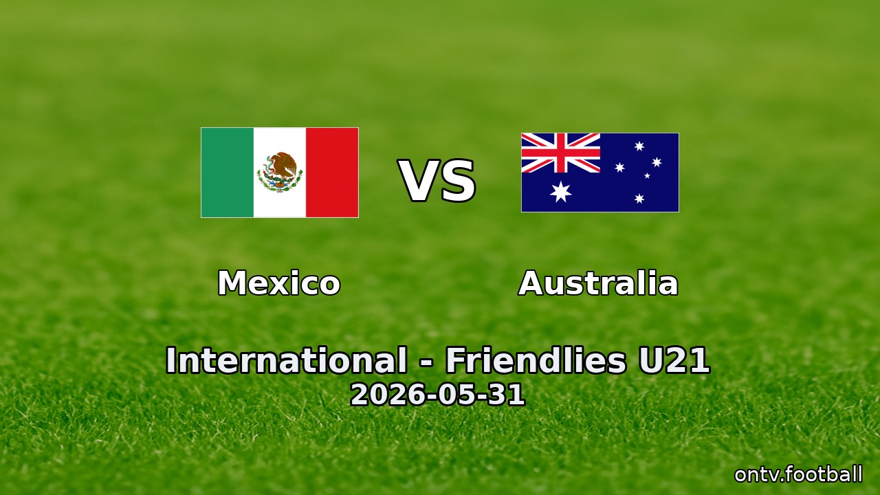 Mexico vs Australia