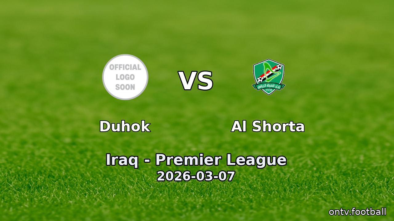 Duhok vs Al Shorta